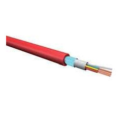 Kabel JE-H(St)H  2x2x0,8 rudý