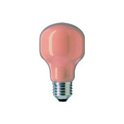 Žárovka 230V  60W  E27 rosé...