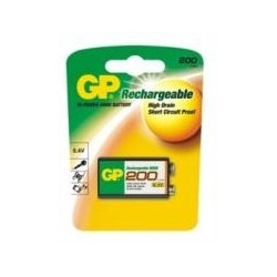 Bat.GP NiMH 200mAh ACCU...