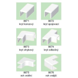 Kryt LH 17 x 17 ohybový...
