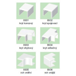 Kryt LHD 30 x 25 spojovací...