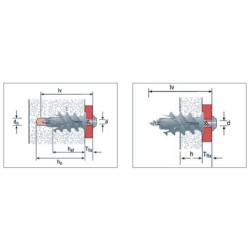 Hmoždinka+šroub  4,5/45...