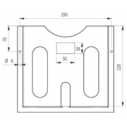 Plastový držák na dokumenty...