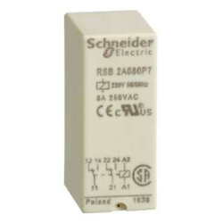 Relé RSB2A080P7   2P/...