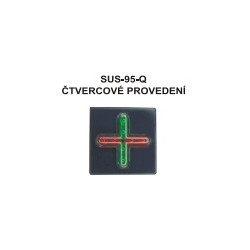 Sv.indik.230VAC SUS-95-Q R/W