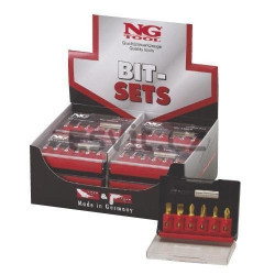 Sada bitů 1/4"x25mm (6x) NS...