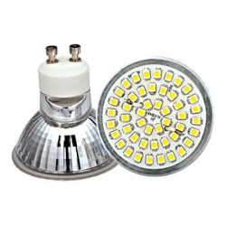 LED 48 SMD GU10 3,5W-WW...