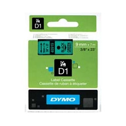 Páska D1  PVC zel/čer DYMO...