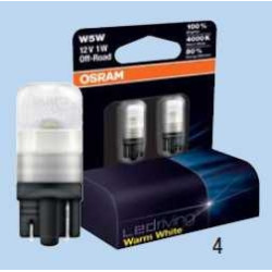 A-žár. 12V W2,1  1W LED...