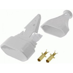 Spojka plochá bílá GN-11...