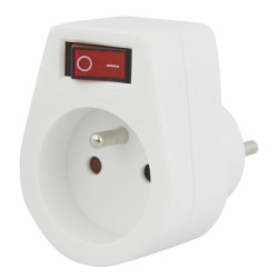 Zásuvka s vypínačem  1x...