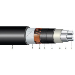 Kabel 6-AYKCY 3x240/25