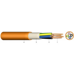 Kabel (N)HXH E30/FE180  5x...