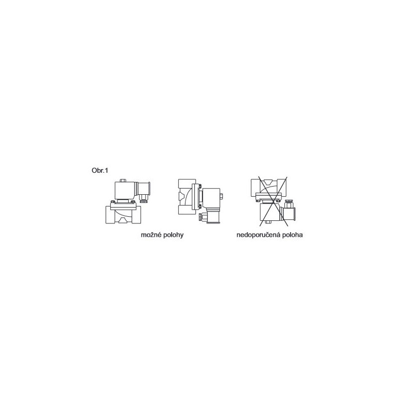 Elektroventil SVC703N020 3/4"  230V