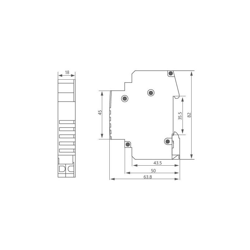 Zvonek Noark Ex9HB 230/AC DIN111416