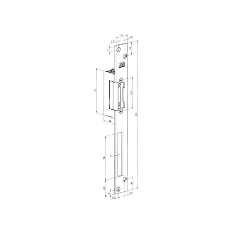Zámek el.BEFO 12V rev.    31221