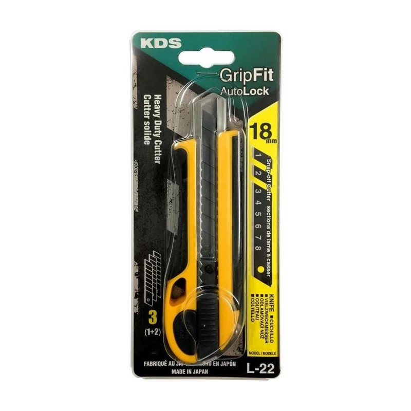 Nůž lámací GripFit Auto-L L-22  KDS