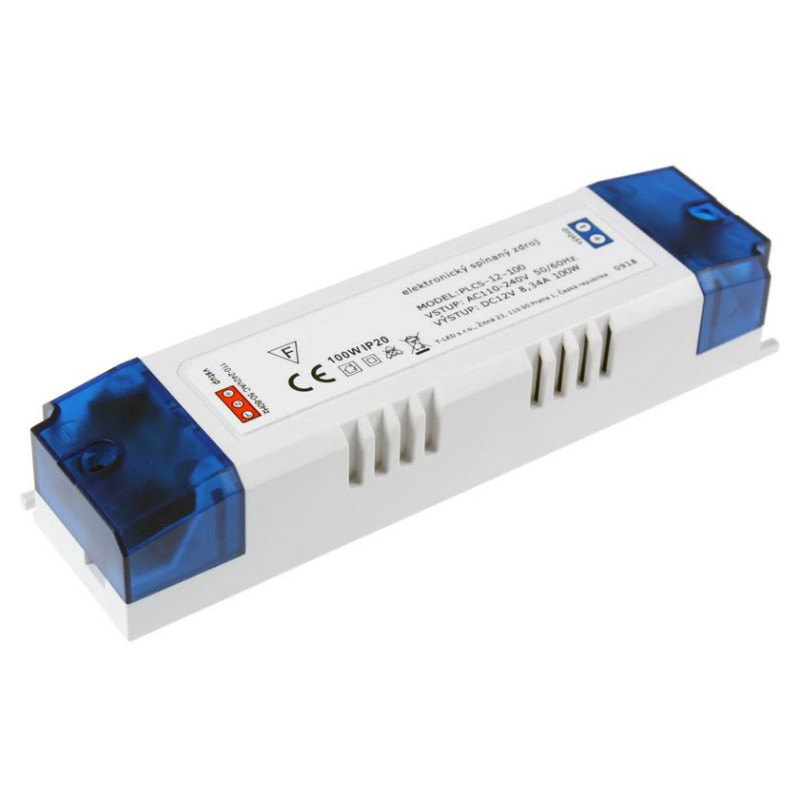 Zdroj PLCS-12-100 12VDC 052306 IP20