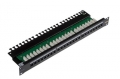 Patch panel 24xRJ45   C6CPNLU24012M