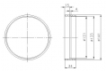 Manžeta ventilát.  -mezaxiál 3140