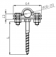 Držák   DOTb vrut 160mm   443090 ne